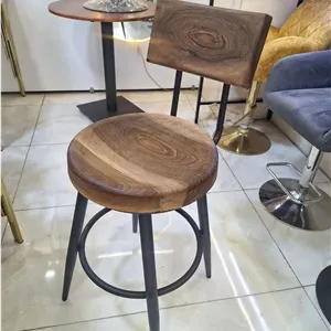صندلی اپنی مدل ویرا کف چوب و فلزی