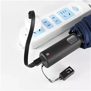 چتر اتومات شارژی مشکی برند RST مناسب تمام سنین