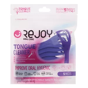 مسواک زبان زبان‌شور ریجوی مدل Oral Care بسته 5 عددی 