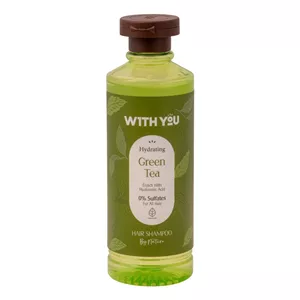 شامپو مو ویت یو مدل Green Tea مناسب برای انواع مو حجم 300 میلی لیتر