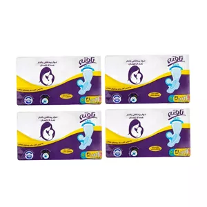 پد بعد از زایمان تافته مدل Soft مجموعه 4 عددی