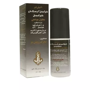 لوسیون ضد ریزش مو پاک دارو مدل ماینوکسیدیل حجم 60 میلی لیتر
