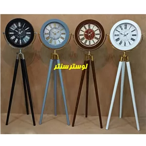 ساعت ایستاده چوبی تلسکوپی