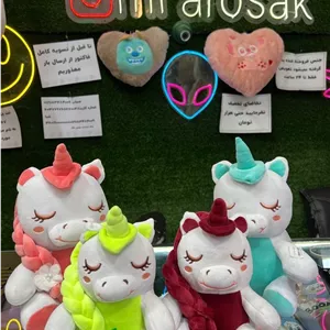 عروسک اسب تک شاخ موبافت