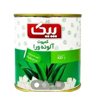 کمپوت آلوئه ورا پیک -420گرم -12عددی