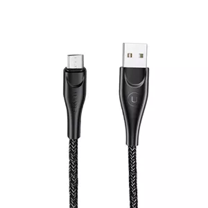 کابل شارژ USB به MicroUSB برند USAMS مدل U41 SJ393 با طول 1 متر