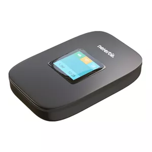 مودم همراه 4G LTE نتربیت مدل NWR-945X با باتری 3000 میلی‌آمپر ساعت، پشتیبانی از Wi-Fi 6، سرعت دانلود تا 150 مگابیت بر ثانیه، اتصال بیش از 10 کاربر و فایروال NAT