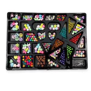ست دستبند ساز و بافت مو کودک طرح کرومی مدل Jewelry For Kids