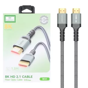 کابل 1.5 متری Earldom HDMI مدل W31 - مشکی