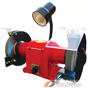 ماشین سنگ سنباده 200 میلیمتر 700 وات 3000 دور چراغ دار محک GD 200-1 HL
