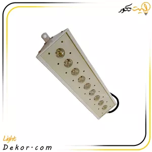 چراغ استخری روکار کنجی 9 وات (10 سانتی) فول کالر/RGB مدل 9RKEF ایمکس