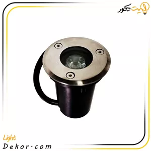 چراغ دفنی 1 وات گرد رویه بزرگ