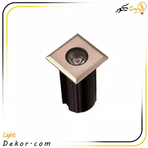 چراغ دفنی 1 وات مربع