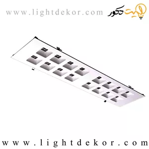 پنل 30 در 120 توکار 65 وات برلیانس (برای سقف سازه نمایان) مازی نور