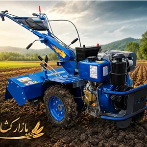 تیلر روتیواتور 10 اسب آگرو استارتی مدل AMT1-D9E