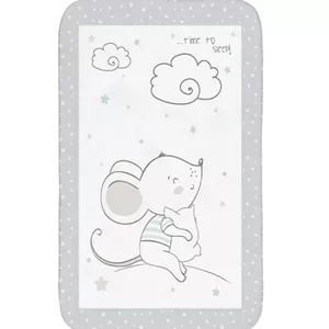 پتو سوپر سافت کیکابو  ابعاد 80*110 مدل joyful mice - موش - موش