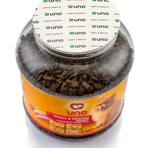 اونو غذا خشک سگ بالغ  نژاد کوچک و متوسط (1 کیلویی قله ای)