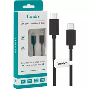 کابل دو سر تایپ سی فست شارژ 3 آمپر تاندرا T10C-C150 طول 1.5 متر فست شارژ با گارانتی شرکتی