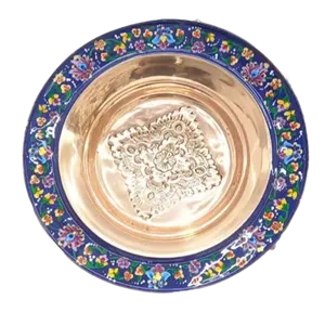 شیرینی خوری ساده مس و پرداز 