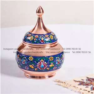 قندان مس و پرداز