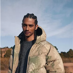 کت چرم مردانه مدل Aviator bershka