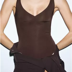بدی بادی زنانه طرح دار مدل X zara