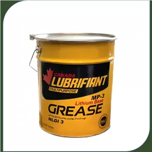 گریس لوبریفنت کانادا لیتیومNLGI3حجم35پوند(15.6کیلوگرم) بسته بندی فلزی