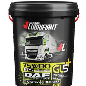 روغن دنده دیزلی لوبریفنت کانادا  75W80GL5حجم 20 لیتر