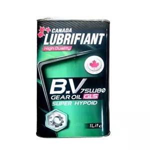 روغن گیربکس لوبریفنت کانادا B.V 75W80 GL5 سوپرهیپوئید  تمام سنتتیک حجم 1 لیتر(بسته بندی فلزی)