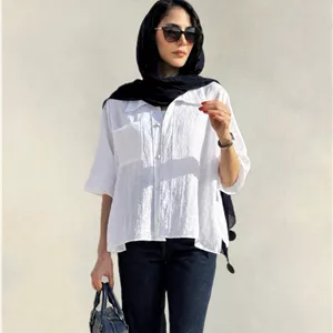 شومیز آستین کوتاه  زنانه par
