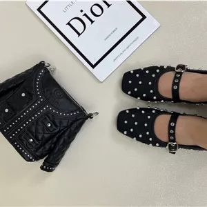 کالج زنانه عروسکی زارا فول پرچی کمربندی ZARA کد : 1484