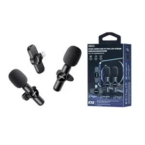 میکروفون وایرلس دو کاربره ریمکس K10 اورجینال | Remax Wireless Microphone K10