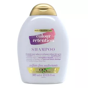 شامپو تثبیت کننده رنگ مو OGX مدل Color Retention حجم 385 میل