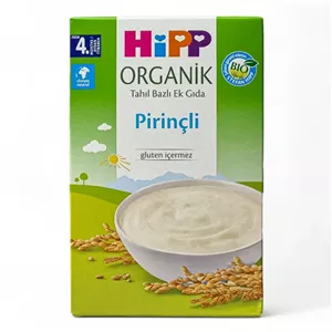 سرلاک ارگانیک برنج هیپ HiPP مدل Pirinçli حجم ۲۰۰ گرم