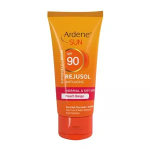 کرم ضد آفتاب SPF90 آردن بژ هلویی مناسب پوست خشک و نرمال(50 میل)