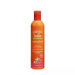 لوسیون آبرسان و پروتئین رسان مو گوآوا و زنجبیل کانتو Cantu Guava Length Retention Hair Lotion For Natural Curls, Coils & Waves