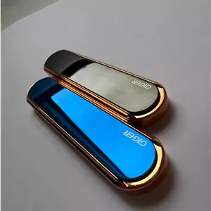 فندک المنتی برند گیگر (GIGER) مدل کشویی شارژی USB بدون نیاز به گاز در 3رنگ