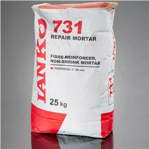 ملات تعمیراتی با چسبندگی بسیار بالا (درشت دانه) لانکو - LANKO 731- پاکت ۲۵kg