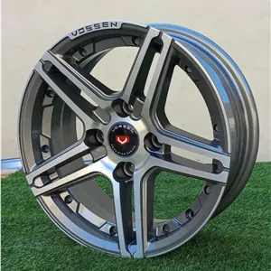 رینگ اسپرت ووسن طرح استرا سایز 15 رخ تراش دودی اروند