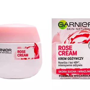 کرم آبرسان گارنیر بوتانیکال عصاره گل رز 50 میل - Garnier Garnier Botanical Cream Rose Water