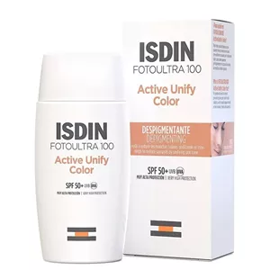 کرم ضد آفتاب رنگی ایزدین مدل اکتیو یونیفای Active Unify SPF 50