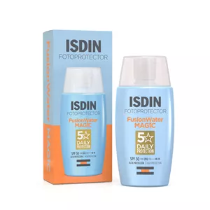 ضد آفتاب فلوئیدی فیوژن واتر مجیک بی رنگ ایزدین SPF50