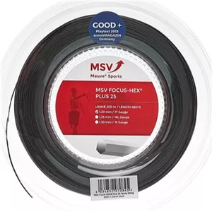 زه تنیس  Msv focus hex plus25 1.25 & 1.30