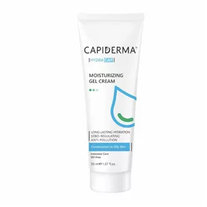 ژل کرم آبرسان دست و صورت و بدن کپیدرما مدل Hydracap مناسب برای پوست چرب حجم 50 میلی لیتر
