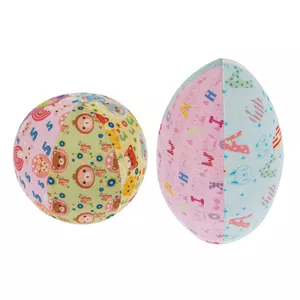 اسباب بازی مدل توپ جغجغه ای نوزاد مجموعه دو عددی