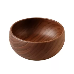 کاسه چوبی مدل گردو خمره ای کد 12