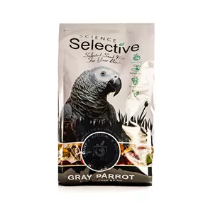 غذای طوطی کاسکو سلکتیو مدل GRAY PARROT وزن 1 کیلوگرم