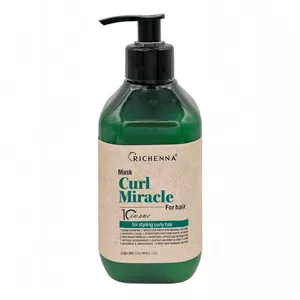 ماسک نرم کننده مو ریچنا مدل  curl miracle مناسب برای موی فر حجم 550 میلی لیتر