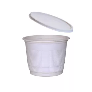 کاسه یکبار مصرف درب دار آملون مدل 1300A Lid بسته 20 عددی
