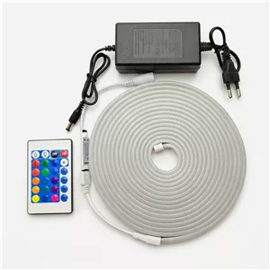 ریسه ال ای دی مدل فلکسی 12v 3528-RGB طول 5 متر
